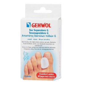 Gehwol Toe Separator G Small Μικρός Αποστάτης Δακτύλων 3 Τεμάχια