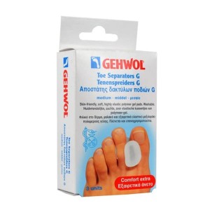 Gehwol Toe Separator G Medium Μεσαίος Αποστάτης Δακτύλων 3 Τεμάχια