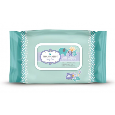 Pharmasept Tol Velvet Baby Soft Wipes 30 Τεμάχια Μαντηλάκια Καθαρισμού Για Πρόσωπο Και Χέρια