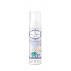 Pharmasept Baby Extra Sensitive Foam 200ml Εξαιρετικά Απαλός Βρεφικός Αφρός Καθαρισμού Για Σώμα, Πρόσωπο & Μαλλιά