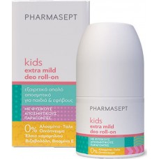 Pharmasept Extra Mild Kids Deo Roll-On 50ml Αποσμητικό Για Παιδιά