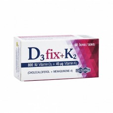 Uni-Pharma D3 Fix 800iu + K2 45mg 60 Tabs Βιταμίνη D3 Και K2