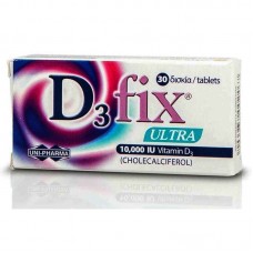 Uni-Pharma D3 Fix ULTRA 10000IU 30 Tabs Βιταμίνη D3