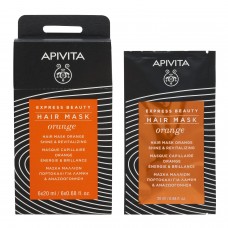 Apivita - Shine and Revitalizing Hair Mask with Orange