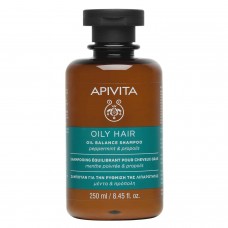 Apivita - Oily Hair - Oil Balance Shampoo with Peppermint & Poropolis