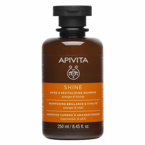 Apivita - Shine - Σαμπουάν Λάμψης & Αναζωογόνησης με Πορτοκάλι & Μέλι