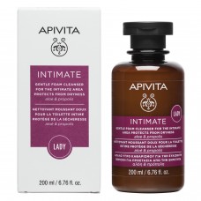 Apivita - Gentle Foam Cleanser for the Intimate Area - Protects from Dryness with Aloe & Propolis