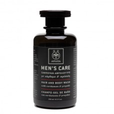 Apivita - Men's Care Σαμπουάν Αφρόλουτρο με Κάρδαμο & Πρόπολη