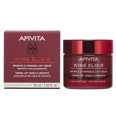 Apivita - Wine Elixir Αντιρυτιδική Κρέμα Για Σύσφιξη & Lifting Ελαφριάς Υφής