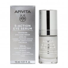 Apivita - 5-Action Eye Serum Ορός Εντατικής Φροντίδας για τα Μάτια με Λευκό Κρίνο